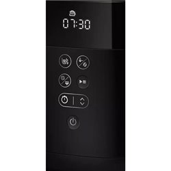 Cafetière filtre programmable 10-12 tasses avec broyeur HD7888.01 inox et noir