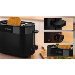 Toaster 2 fentes MyMoment TAT2M123 2 fentes noir