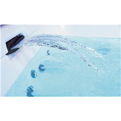 Magic Spa+, 2 places, verre noir tête à droite