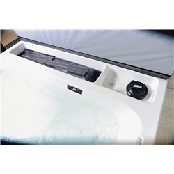 Magic Spa+, 2 places, verre noir tête à droite