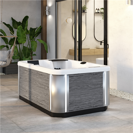 Happy Spa 2, Happy Spa 2, aspect bois foncé lumineux