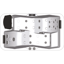Happy Spa 2, Happy Spa 2, aspect bois clair lumineux