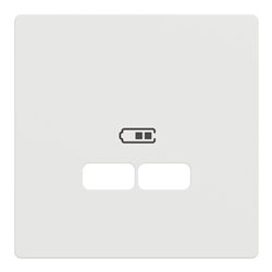 Enjoliveur pour prise USB D-Life MTN4367-6037 blanc nordic mat 