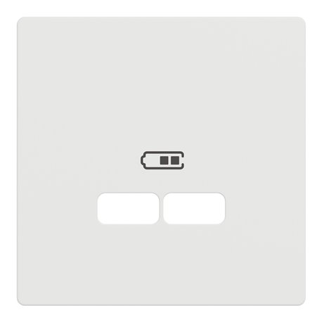 Enjoliveur pour prise USB D-Life MTN4367-6037 blanc nordic mat 