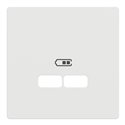 Enjoliveur pour prise USB D-Life MTN4367-6037 blanc nordic mat 