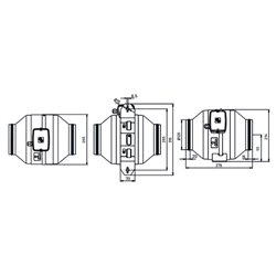 Ventilateur de conduit Jetline 300 m3/h Ø125 mm