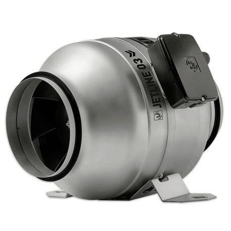 Ventilateur de conduit Jetline Ecowatt 360 m3/h Ø125 mm