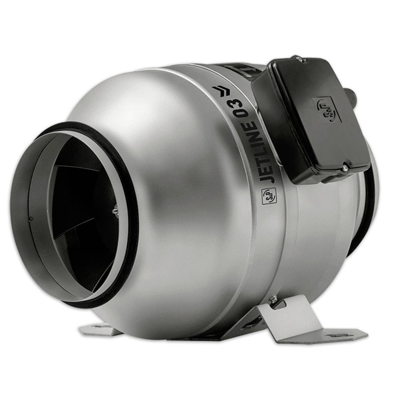 Ventilateur de conduit Jetline Ecowatt 360 m3/h Ø125 mm 246001 Unelvent