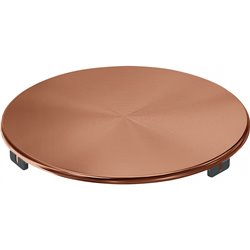 Cache bonde rond PVD 414981 cuivre PVD