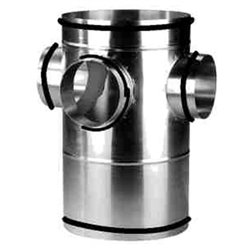 Collecteur d'étage Avec joint 3 piquages Ø450mm