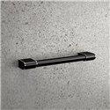 Barre d'appui de douche Onyx II Droite noire 450 mm