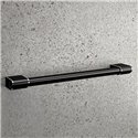 Barre d'appui de douche Onyx II Droite noire 600 mm