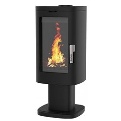 Poêle à bois Maonie sur pied 11,5 kWatts noir