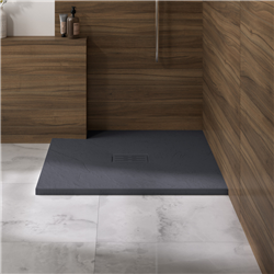 Receveur de douche Kinerock Evo Gris Anthracite 100x100 cm
