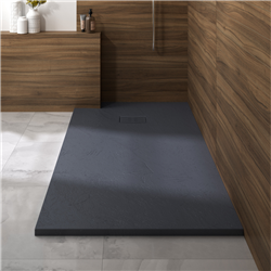 Receveur de douche Kinerock Evo Gris Anthracite 180x100 cm