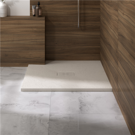 Receveur de douche Kinerock Evo Sable 100x100 cm