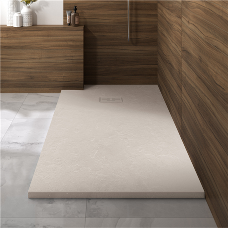 Receveur de douche Kinerock Evo Sable 120x80 cm