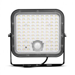 Projecteur solaire LED avec détecteur IR, 30W 4800 Lm Blanc chaud SEDUM