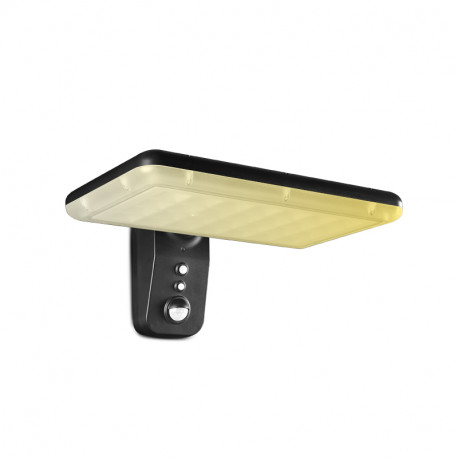 Applique murale LED solaire, 15W 1950-2000 Lm Blanc chaud à Blanc neutre avec détecteur IR + Crépusculaire MUSCADET Applique murale LED solaire, 15W 1950-2000 Lm Blanc chaud à Blanc neutre avec détecteur IR + Crépusculaire MUSCADET