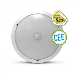 Plafonnier LED avec détecteur IR, 20W 2500 Lm Blanc neutre RONDO