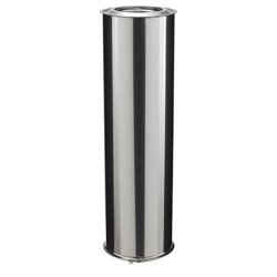 Elément droit Inox Inox ED1000-230 I/9999 Hauteur 1000 mm Ø 230 mm