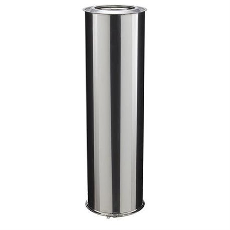 Elément droit Inox Inox ED1000-230 I/9999 Hauteur 1000 mm Ø 230 mm