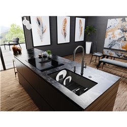 Mitigeur cuisine Mythos MasterPiece à douchette Anthracite 384529