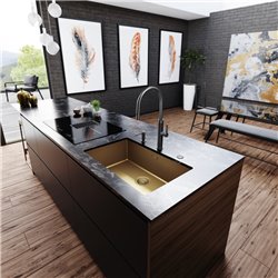 Mitigeur cuisine Mythos MasterPiece à douchette Anthracite 384529