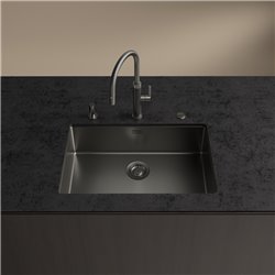 Mitigeur cuisine Mythos MasterPiece à douchette Anthracite 384529