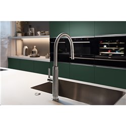 Mitigeur cuisine Mythos MasterPiece à douchette Inox 384512