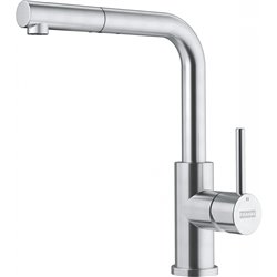 Mitigeur cuisine Smart Glenda à douchette Inox 357684