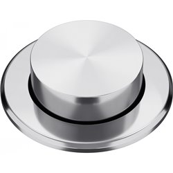 Bouton vidage pour évier Push rond chrome 814805