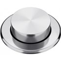 Bouton vidage pour évier Push rond chrome 814805