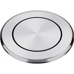 Bouton vidage pour évier Push rond chrome 814805