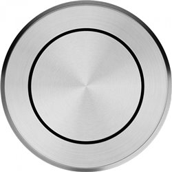 Bouton vidage pour évier Push rond inox 353754