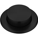 Bouton vidage pour évier Push rond noir mat 353778