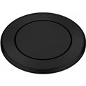 Bouton vidage pour évier Push rond noir mat 353778