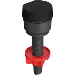 Bouton rotatif noir mat 091090