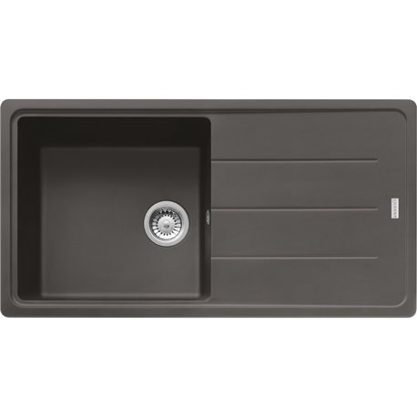 Evier Basis Fragranit BFG 611-97 Gris ardoise mat 397253 Evier Basis Fragranit BFG 611-97 Gris ardoise mat 397253