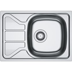 Evier Flash 435 FLN 611-62/44 Inox Lisse 620x735 mm 410075