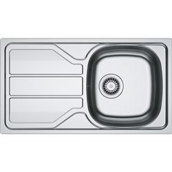 Evier Flash 435 FLN 611-78/44 Inox Lisse 780x435 mm 410044