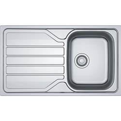 Evier Flash Manu FLN 611-86 Inox Lisse 391930
