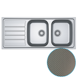 Evier Flash Auto FLL 621 Inox-Dekor 391688