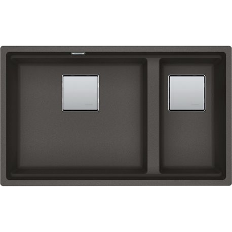 Evier Kubus 2.0 Fragranit KNG 120 Gris ardoise mat 398632