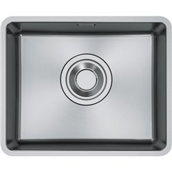 Evier Maris Quiet Bowl MQX 110-50 Inox, 540x440 mm vidage manuel 385625