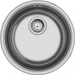 Evier Rotondo ROX 110-38 Inox vidage manuel 393835