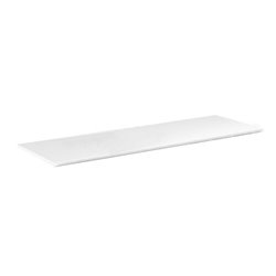 Plan mélaminé 61 cm Blanc brillant