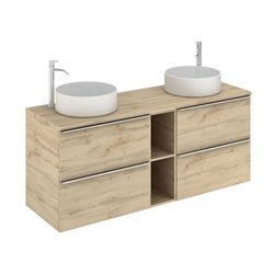 Plan mélaminé 81 cm Chêne colonial