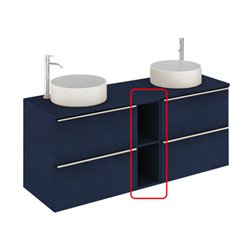 Niche 20 cm Bleu navy mat