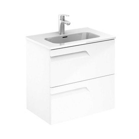 Caisson Ancomalin 2 tiroirs 60 cm Blanc